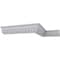 Ekena Millwork 4 3/8"H x 3 1/2"P x 5 5/8"F x 94 1/2"L Dentil Crown Moulding MLD04X03X06DE - alternate 3